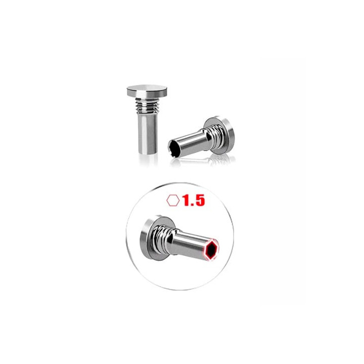 TP-800R-G T-Works Tit. 15% Action  Spring screw Aweso A800R - 2pcs.
