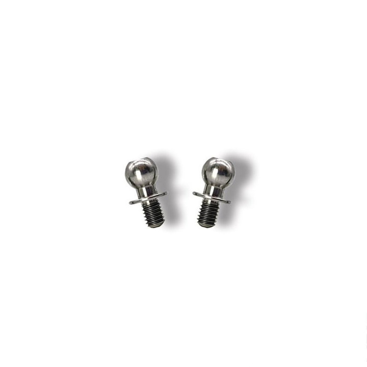 TP-132A-4 T-Works 64 Titanium Mugen MTC2 Ballstud  5x4mm ( 2pcs.)