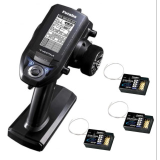 F01000075-C2 Futaba 4Pm Plus Radio + 3 X R334Sbs Receiver