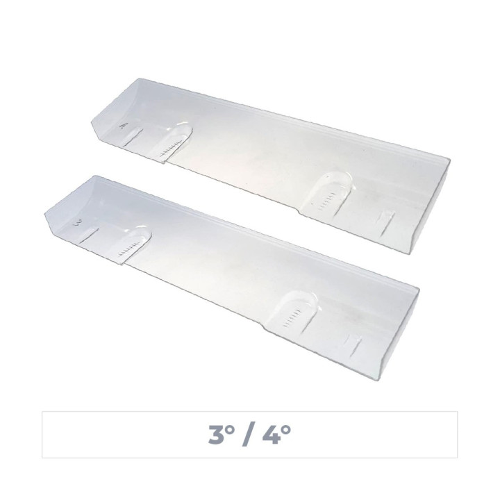 Xtreme EP Body Wing 1/10 Pre-Cut Md Angle 3° - 4° For RC Model Body