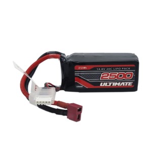 UR4436 Ultimate Battery 4S 2500Mah 20C Lipo Soft Case Starter Box