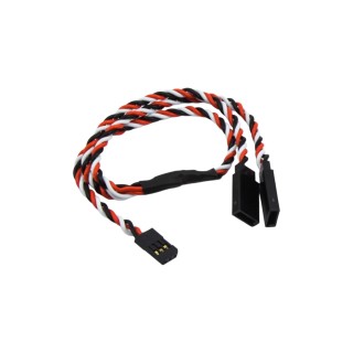 UR46214 Ultimate Futaba Twisted Y-Splitter Servo Lead (30Cm)