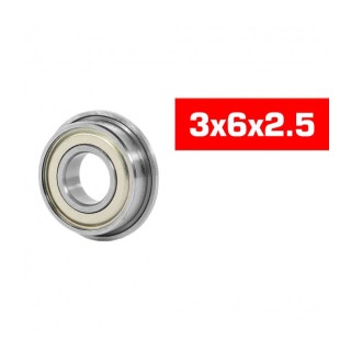 UR7808-2 Ultimate 3X6X2.5mm Flanged Hs Metal Bearing Set (2)