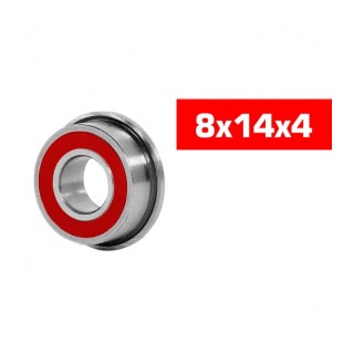 UR7843-2 Ultimate 8X14X4mm Flanged Hs Rubber Sealed Bearing Set (2)