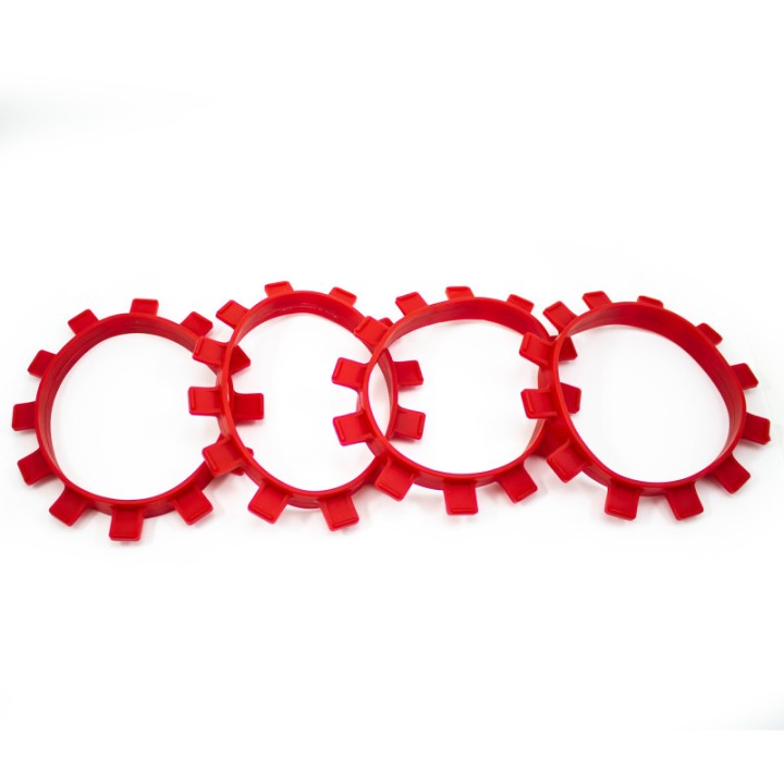 UR8402-8T Ultimate Truggy Tire Mounting Bands (4Pcs.)