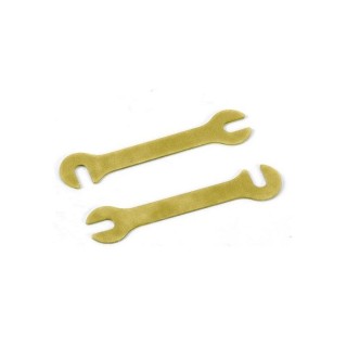 372294 Xray Steel Shim 0.6mm - Gold (2)