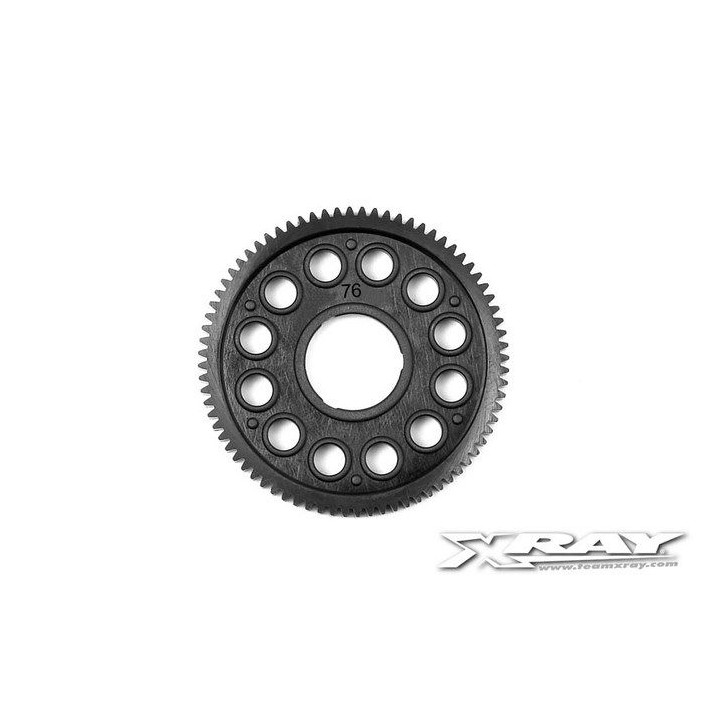 375876 Xray Composite Spur Gear - 76T / 64P