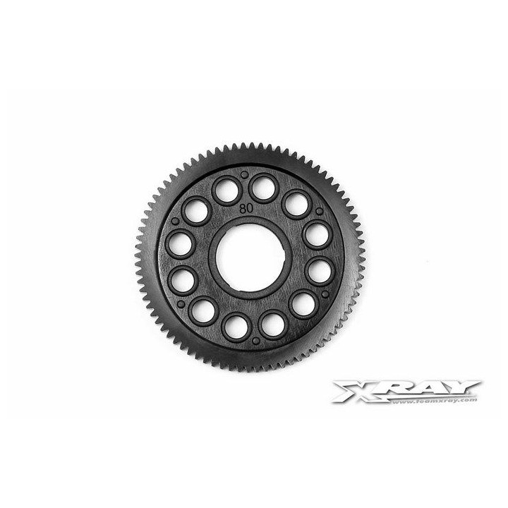 375880 Xray Composite Spur Gear - 80T / 64P