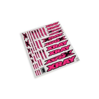 397314 Xray Sticker For Body - Neon Red