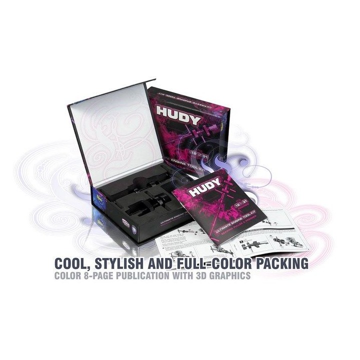 107051 Hudy Proffesional Engine Tool Kit For .21 Engine