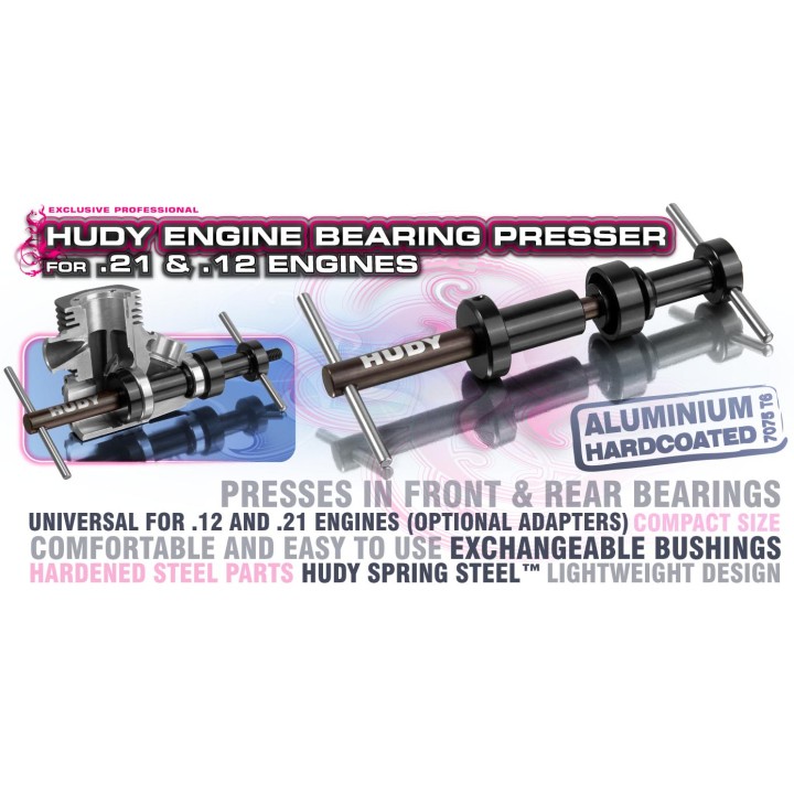 107051 Hudy Proffesional Engine Tool Kit For .21 Engine