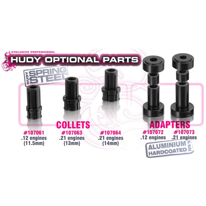 107051 Hudy Proffesional Engine Tool Kit For .21 Engine