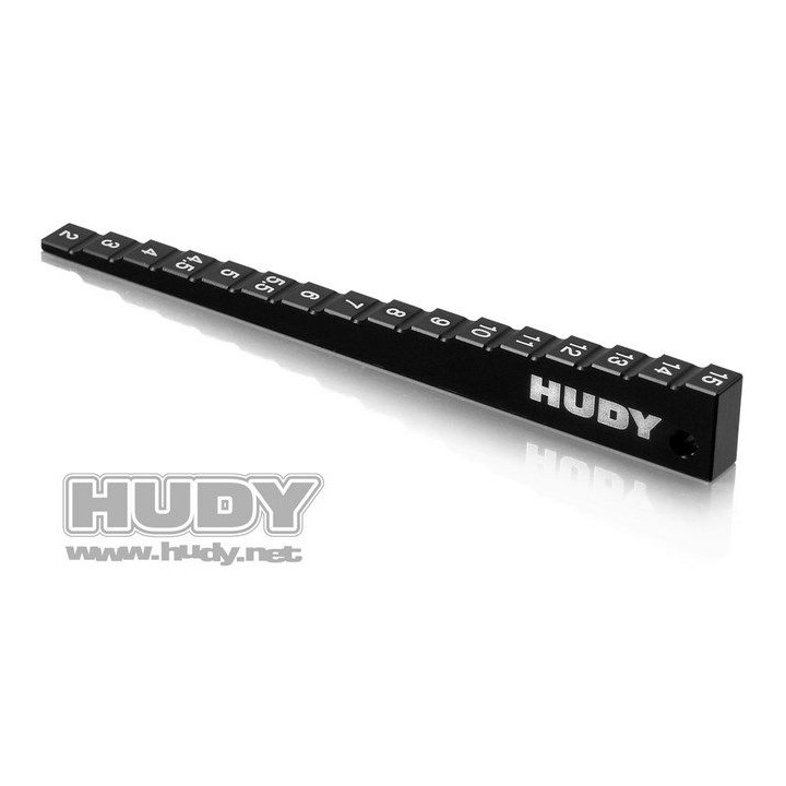 107713 Hudy Ride Height Gauge 2.0~15.0mm - 1/8 - 1/10