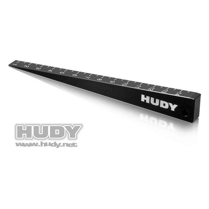 107715 Hudy Ride Height Gauge 1.0~15.0mm - 1/8 - 1/10