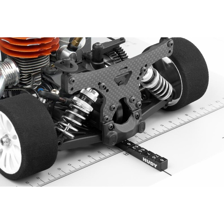 107716 Hudy Ride Height Gauge 3.8~8.0mm - 1/10 - F1