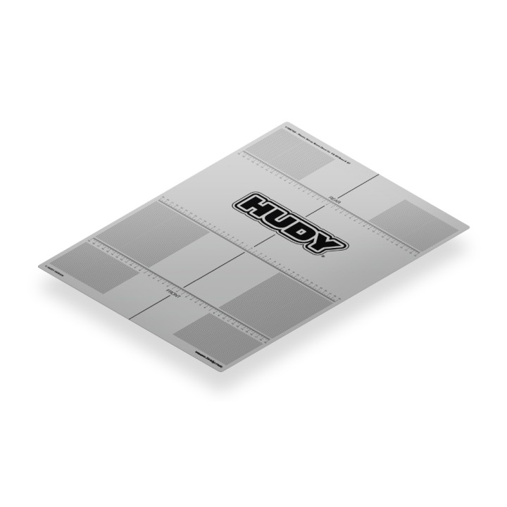 108760 Hudy Plastic Set-Up Board 399X545mm - 1/8 Off-Road & Gt