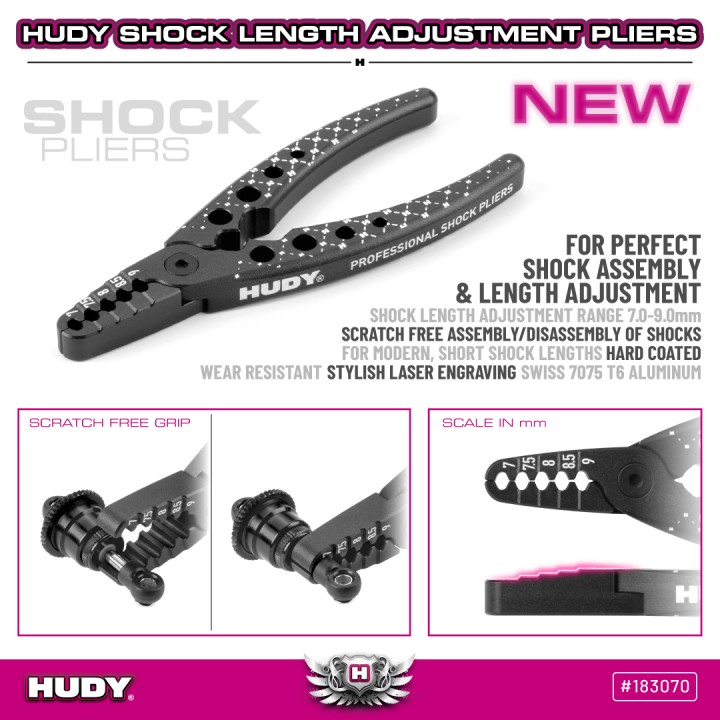 183070 Hudy Shock Length Adjustment Pliers