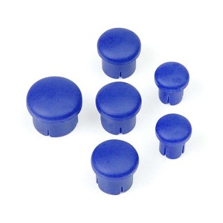 195030 Hudy Plastic Cap For Handle ( Set - 3+2+1) Blue