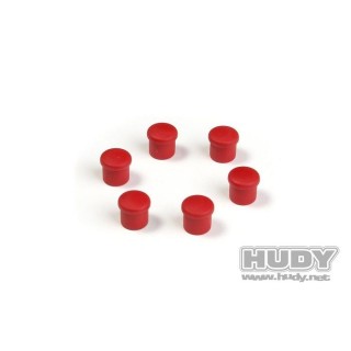 195054-R Hudy Cap For 14mm Handle - Red (6)