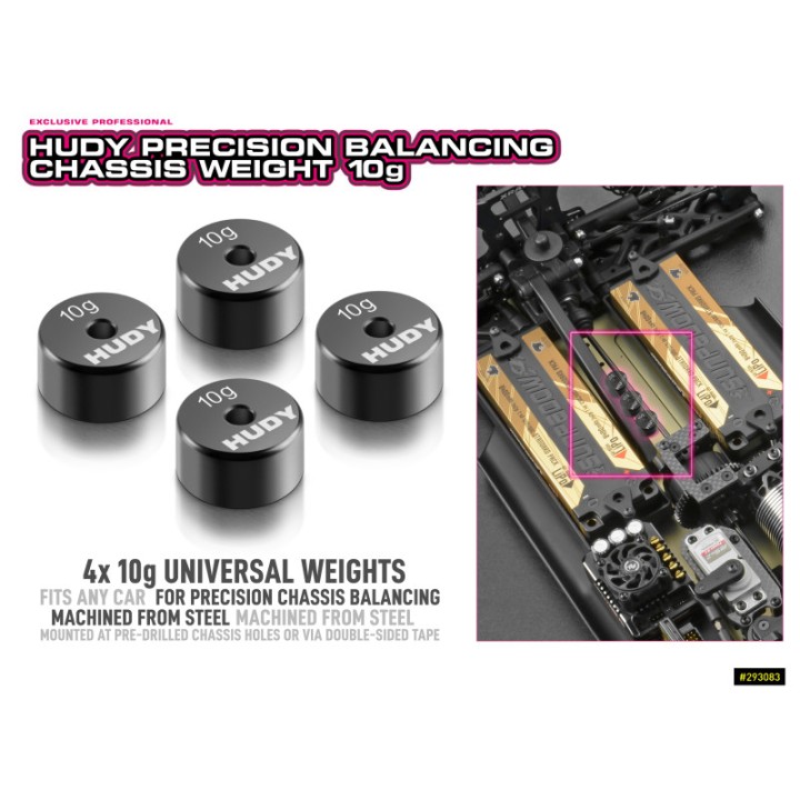 293084 Hudy Precision Balancing Chassis Weight 10G (4)