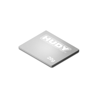 293087 Hudy Pure Tungsten Weight Thin - 31X26mm - 20G