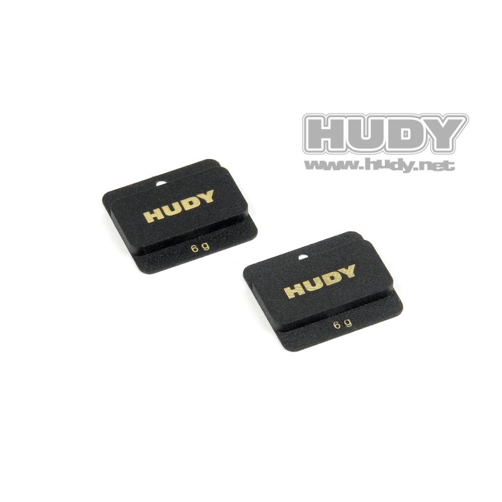 293090 Hudy Lipo Chassis Balancing Weights 12G - Low Cg (2)