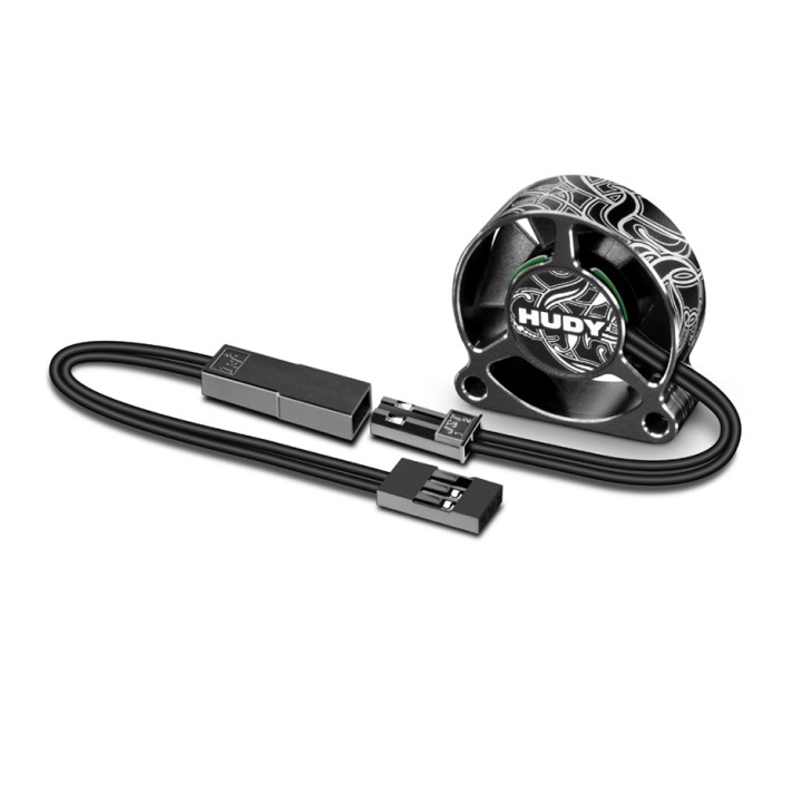293101 Hudy Alu Rc Fan 30mm - Side Mount 2 Hole