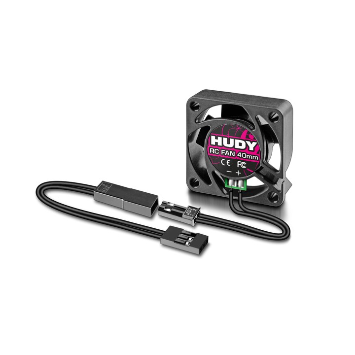 293111 Hudy Brushless Rc Fan 40mm - External Soldering Tabs