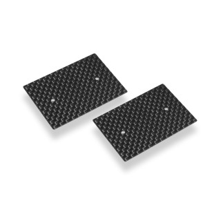 293310 Hudy Graphite Rear Wing Side Plate 0.5mm - 1/10 Nitro (2)