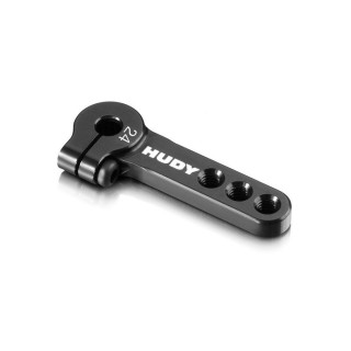 293408 Hudy Alu Clamp Servo Horn - Hitec - 3-Hole M3 - 24T