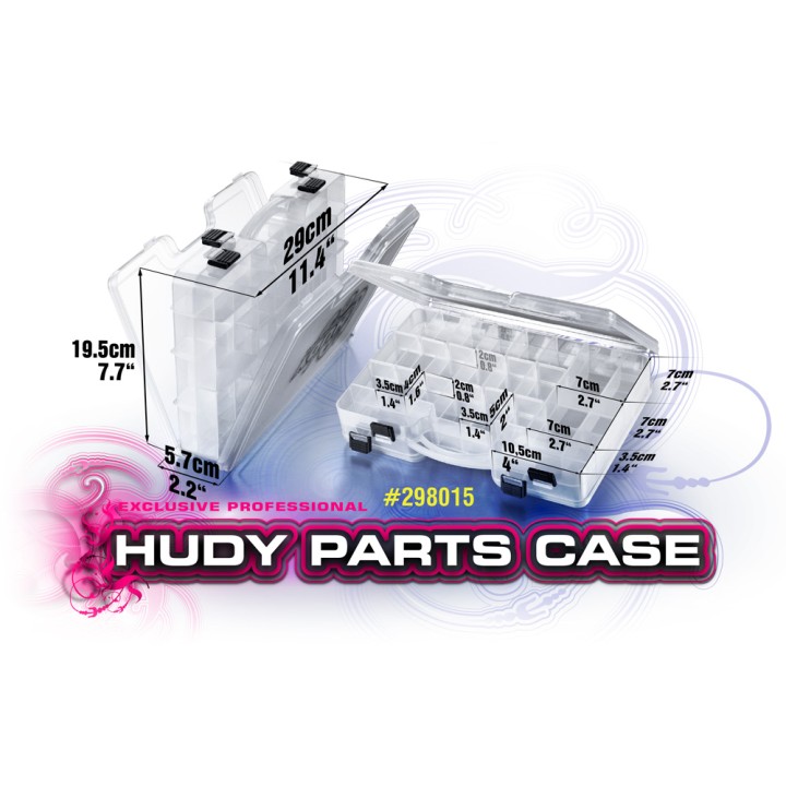 298015 Hudy Parts Case - 290 X 195mm