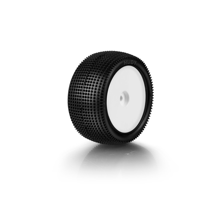 856101 Hudy 1/10 Glued Tire 2Wd/4Wd Rear Carpet - 101 (2)