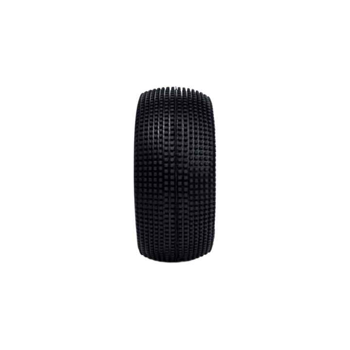 HR001-0363 Hot Race Pair Of Tyres Amazzonia White Mounted