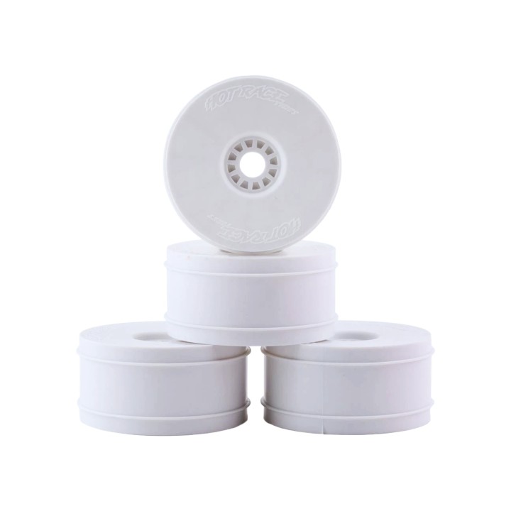 HR001-1101 Hot Race Set 4 Rims Off Road White