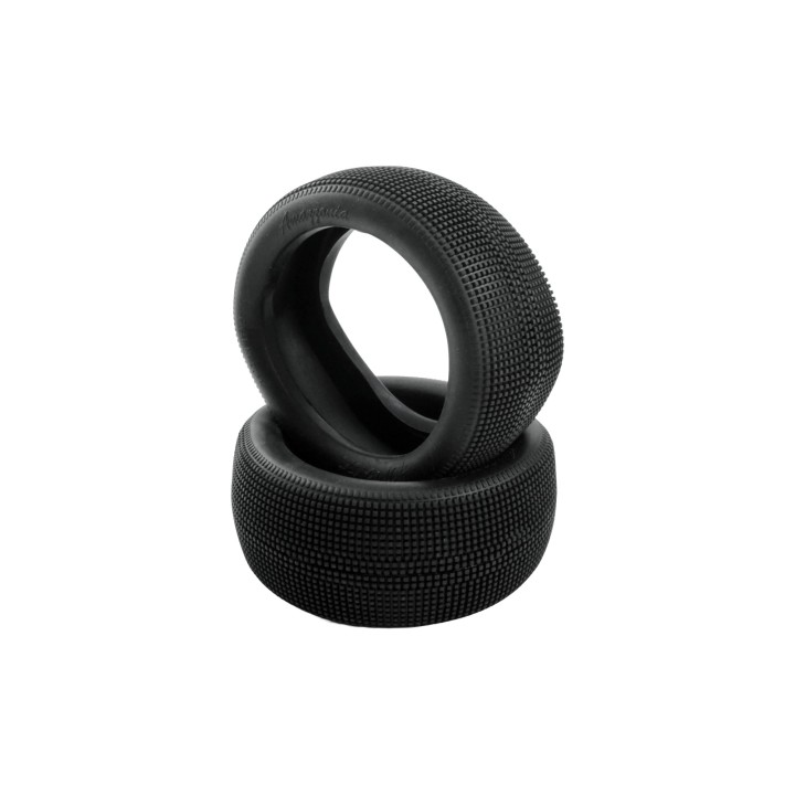 HR002-0311 Hot Race Pair Of Truggy Tyres Amazzonia Super Soft