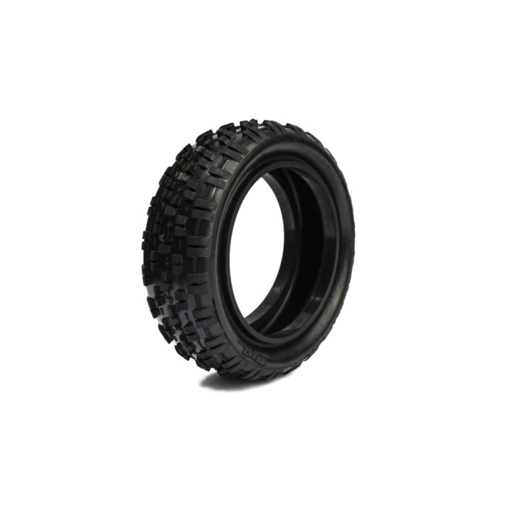 HR003-0441 Hot Race Pair Of 1/10 Tyres Astro 4Wd Hard Front