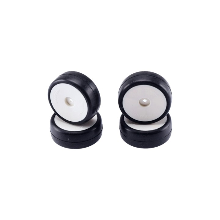 HR008-0022 Hot Race Set Of Rubber Tyres 1/10 Shore 36 For Tarmac