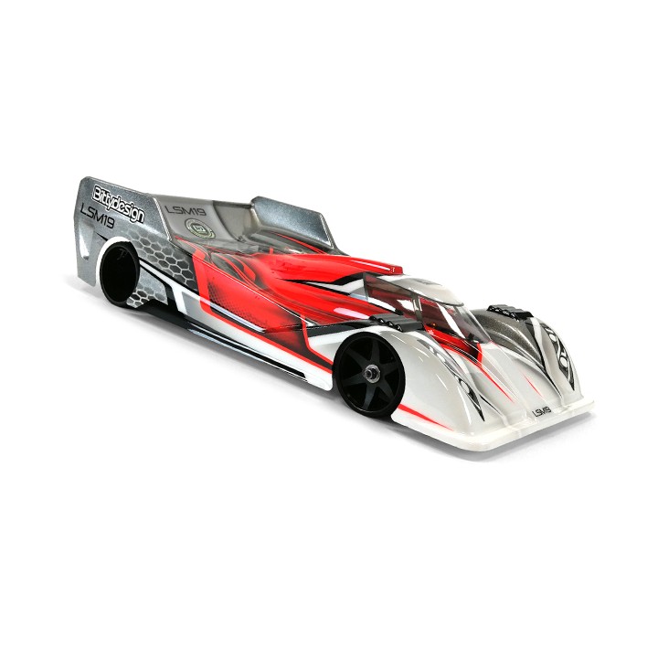 BD12-LSM19ULT Bittydesign Lsm19 Clear Body 1/12 Pan-Car U-Lite