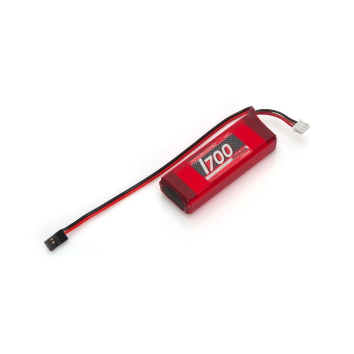 N943000 Nosram Lifepo 1700 Rx-Pack 2/3A Straight / Futaba