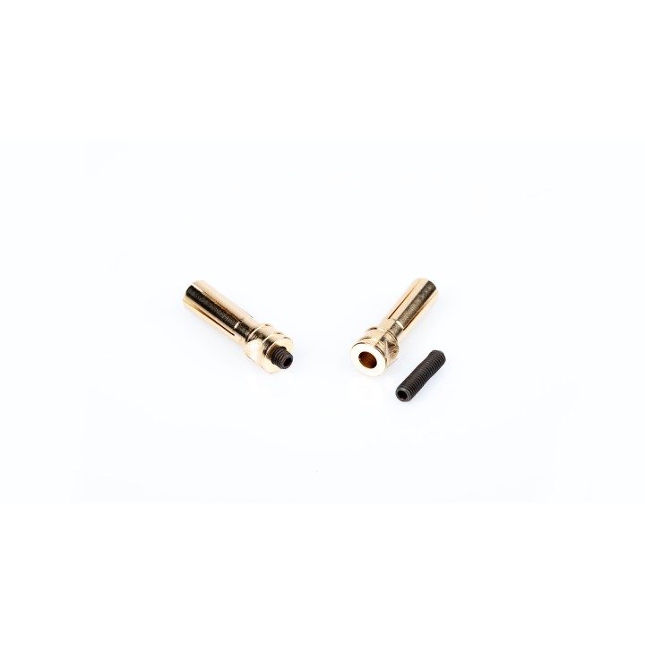 N999200 Nosram 5mm Adjustable Gold Connectors - 18mm Length (2)