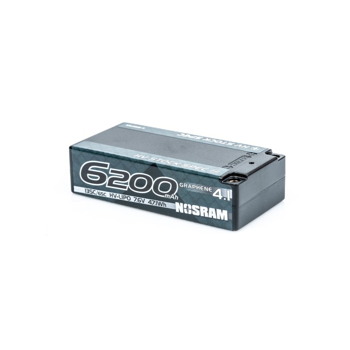 N999759 Nosram Lipo Lcg 6200Mah 2S Hv Shorty Graphene