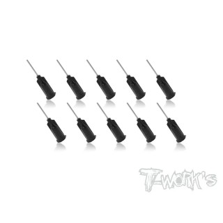 CH-003-1 T-Works Ca. Instant Extension Nozzles 1mm (10Pcs.)