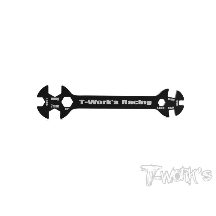 TT-041 T-Works Multiple Hex Spanner Wrench