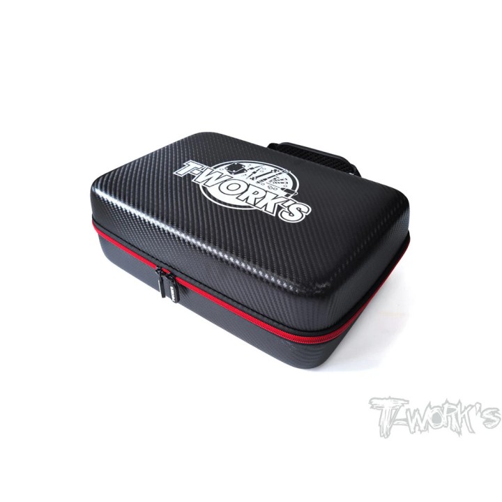 TT-075-C T-Works Compact Hard Case Parts Bag (L) 33*23*10Cm