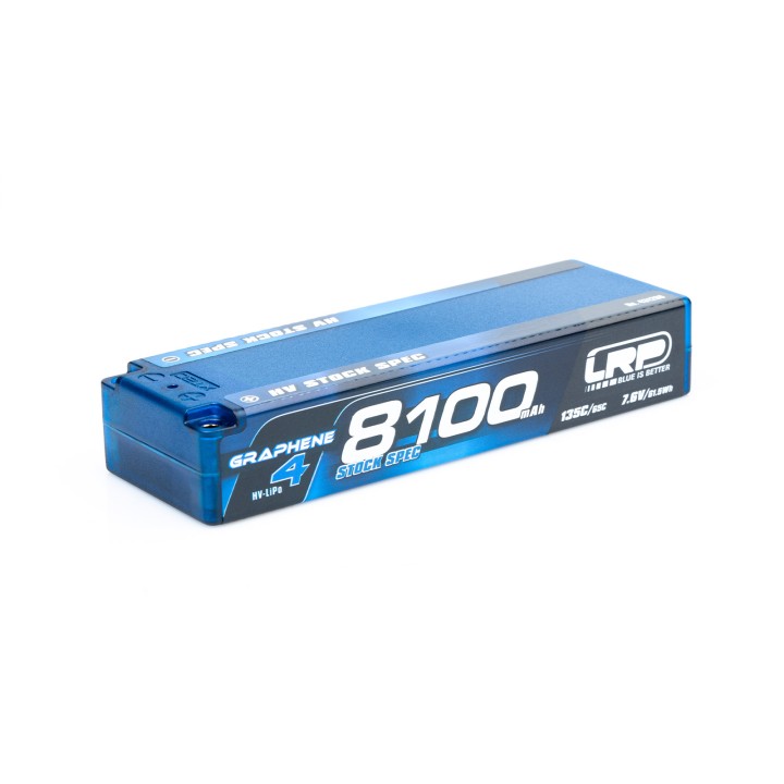 LRP431280 Lrp Hv Stock Spec Graphene-4 8100Mah 7.6V Lipo 135C/65C