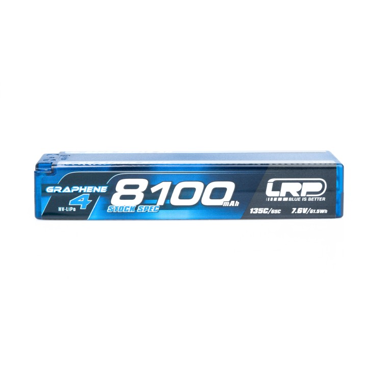 LRP431280 Lrp Hv Stock Spec Graphene-4 8100Mah 7.6V Lipo 135C/65C