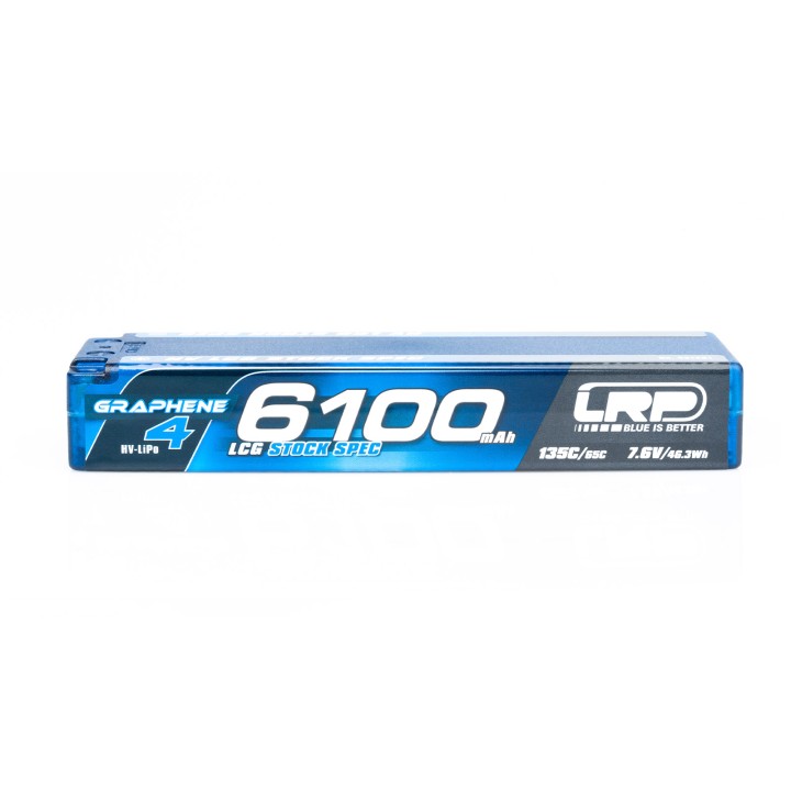 LRP431281 Lrp Hv Lcg Stock Spec Graphene 6100Mah 7.6V Lipo 135C/65C