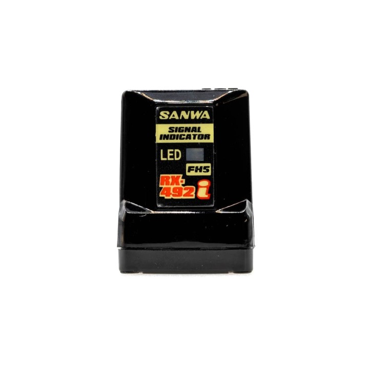 Sanwa RX-492i Receiver FH5/FH5U Signal Indicator and Int. Antenna