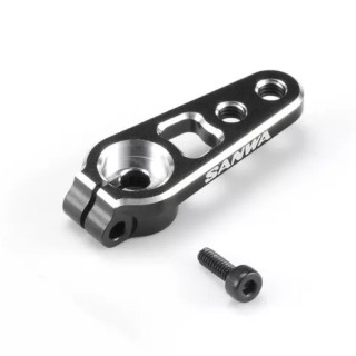 Sanwa Aluminum Servo Horn Clamp - Black (23 teeth)