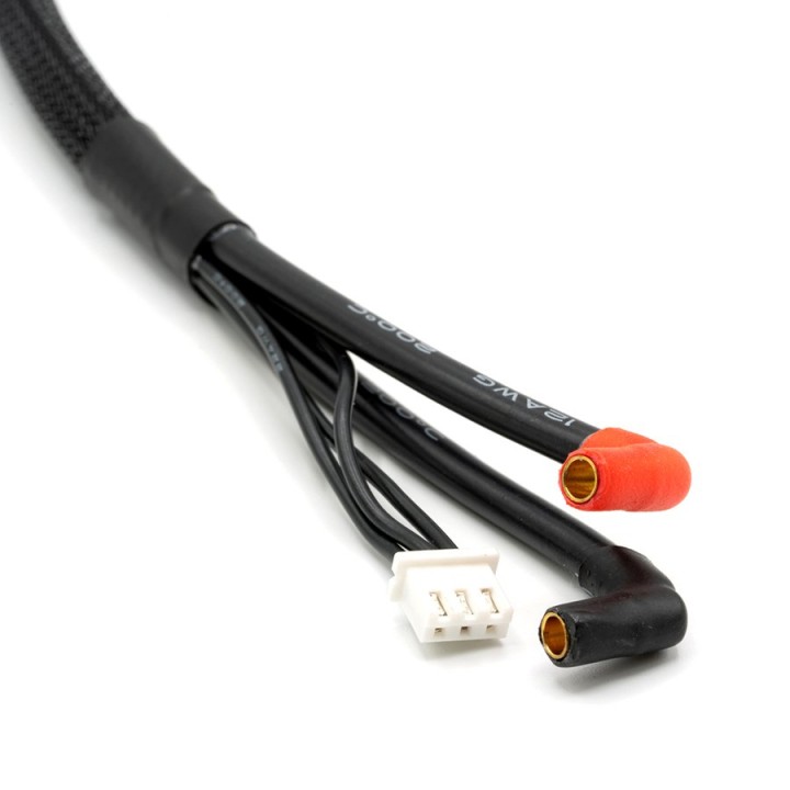 TQ Wire 2S Charge Cable with Strain Relief 4/5mm Low Profile Tubes X6